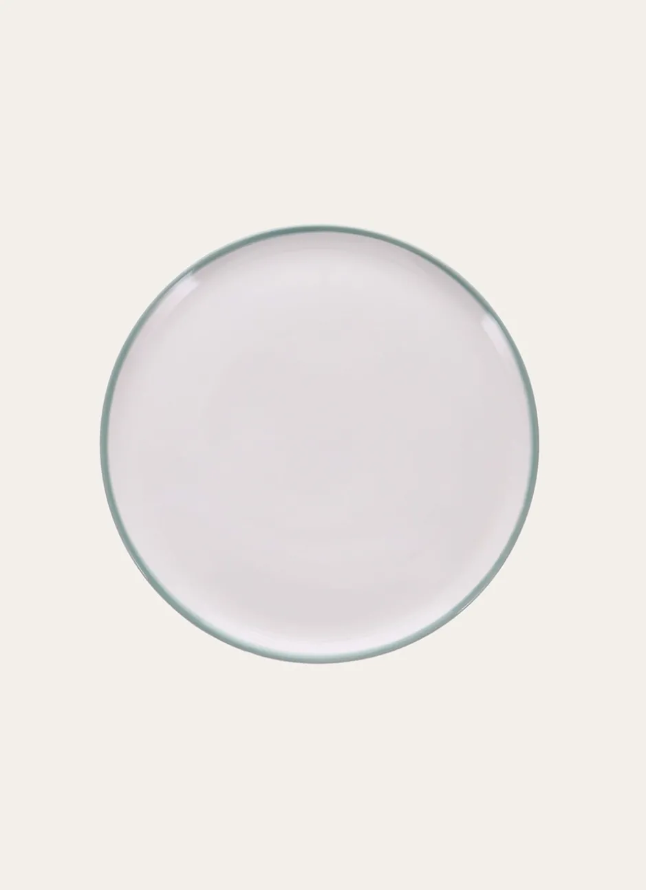 ASSIETTE À DESSERT EN GRÈS MALO JADE