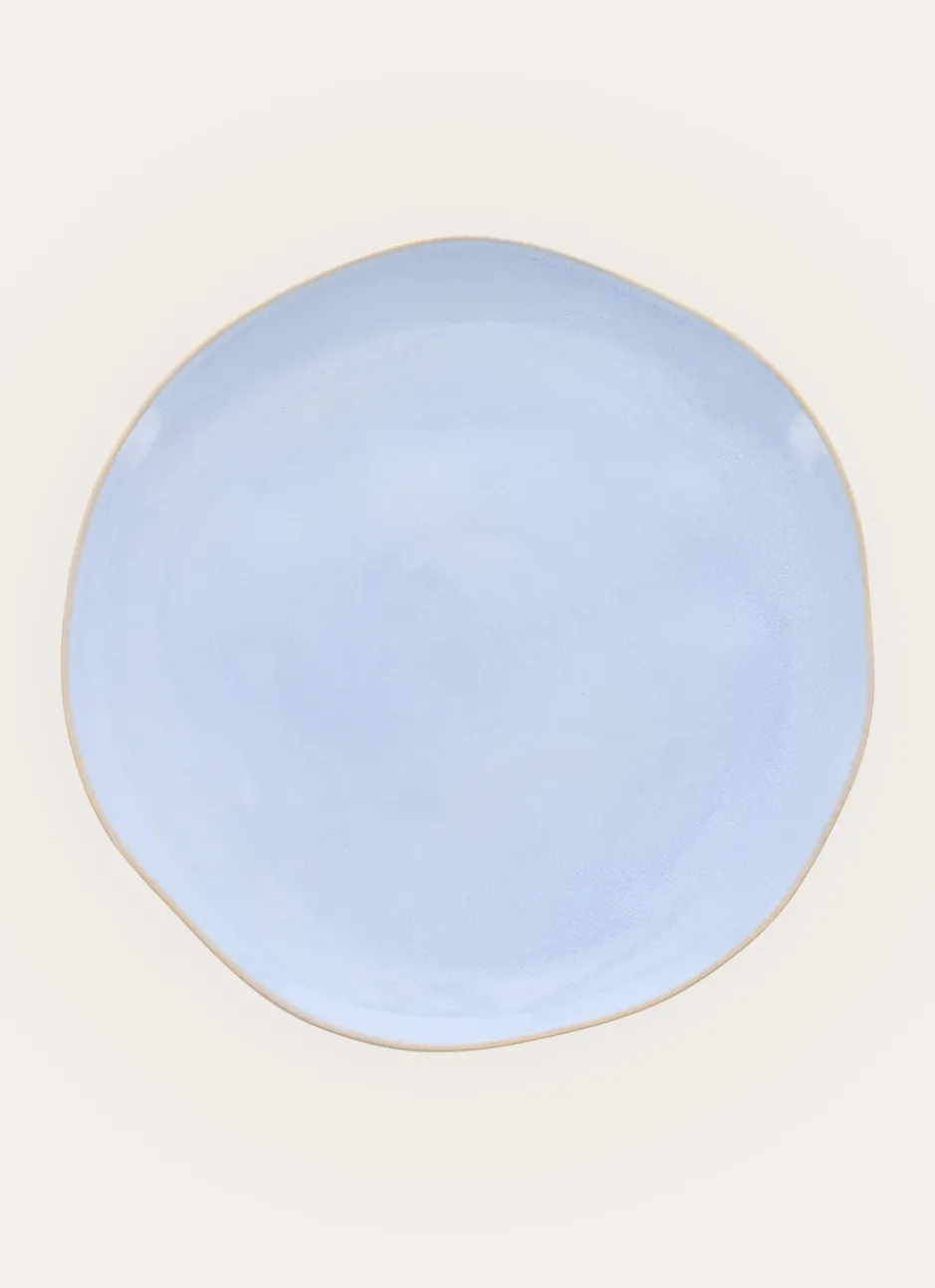 ASSIETTE DE PRÉSENTATION CIEL BLEU