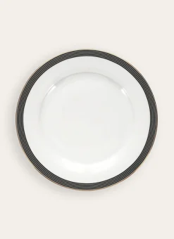 ASSIETTE PLATE EN PORCELAINE SONGE Noir