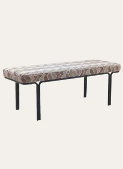 BANC TISSU JACQUARD MULTICOLORE