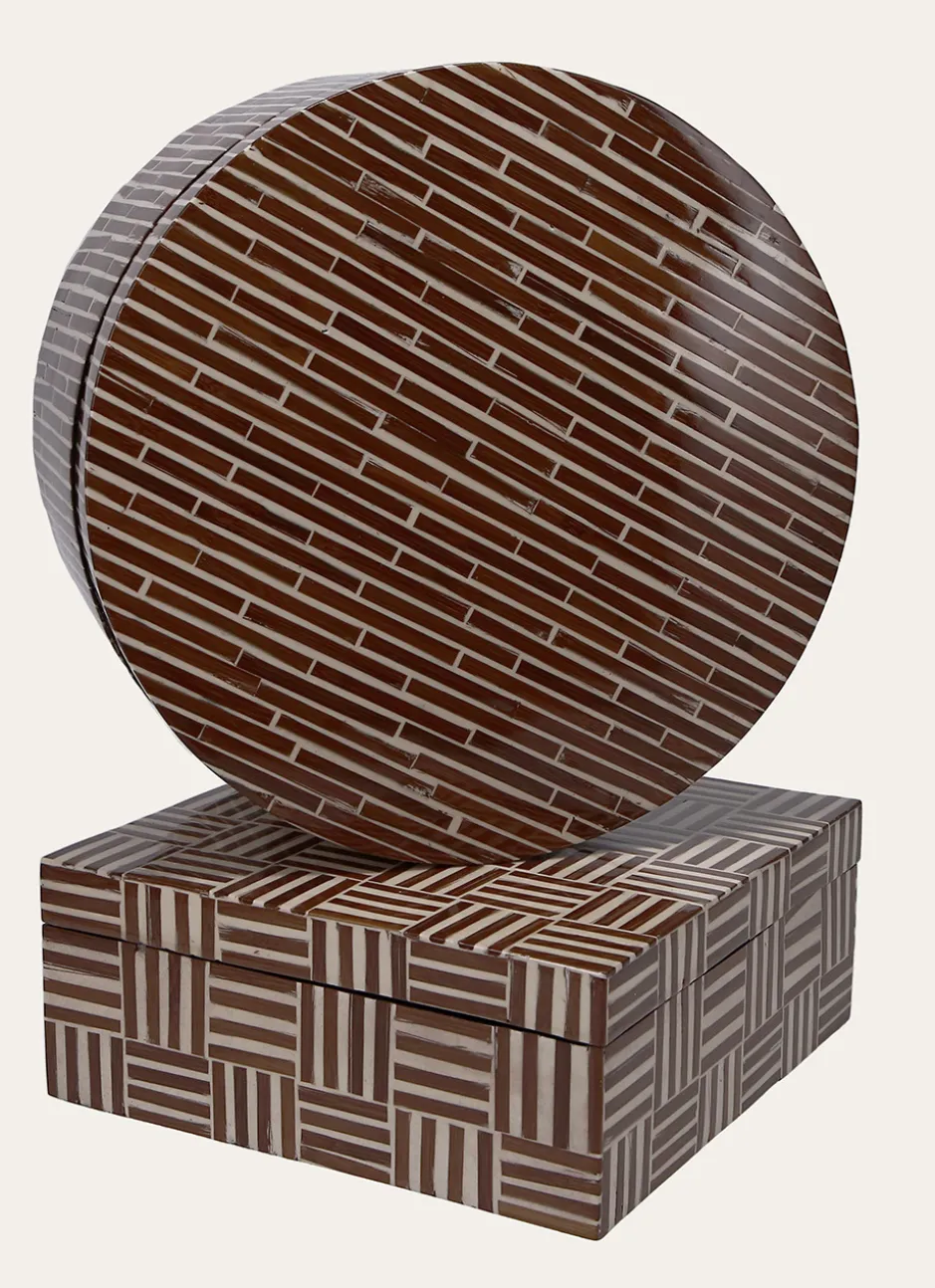 BOÎTE BAMBOU NOISETTE