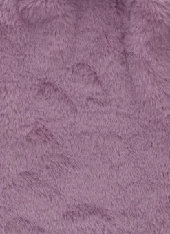 BOUILLOTTE EFFET FOURRURE VIOLET