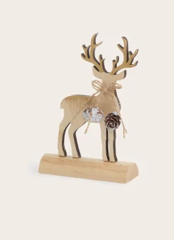 CERF DÉCORATIF À POSER GINGEMBRE