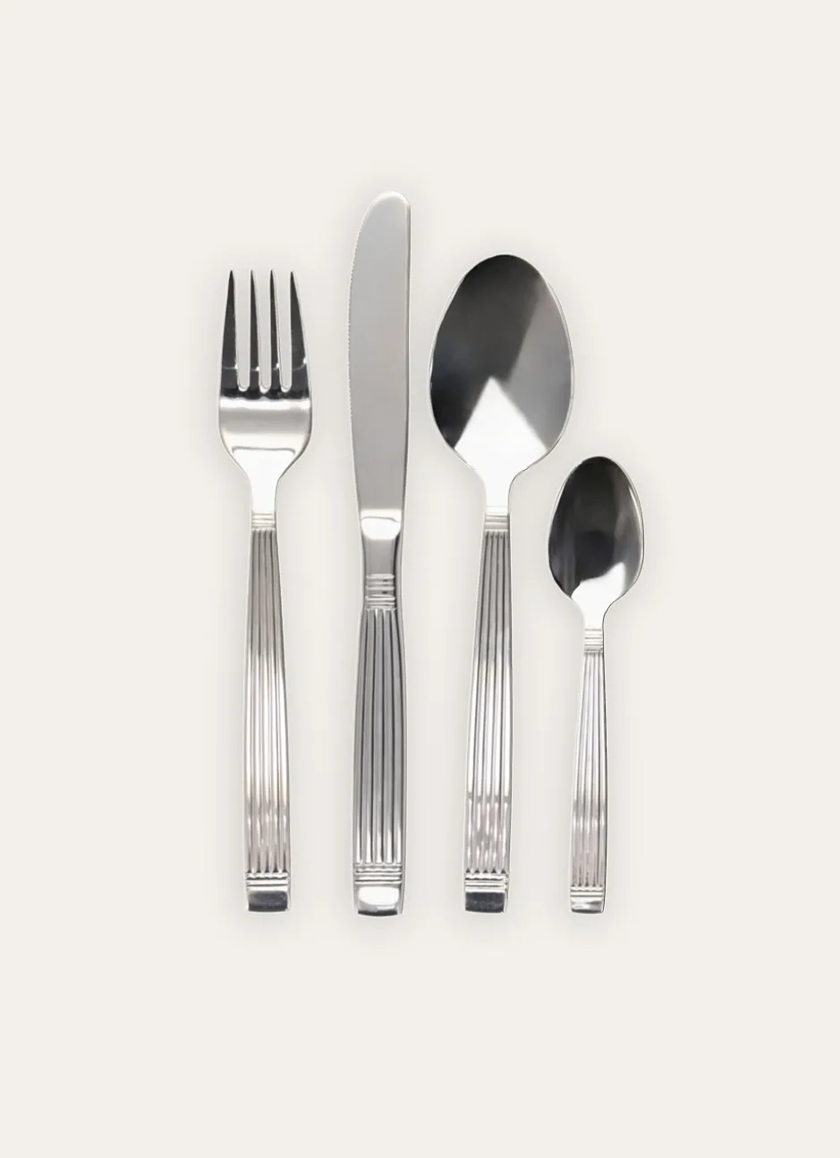 COFFRET DE 6 CUILLÈRES À SOUPE EN ACIER FORGÉ INOX