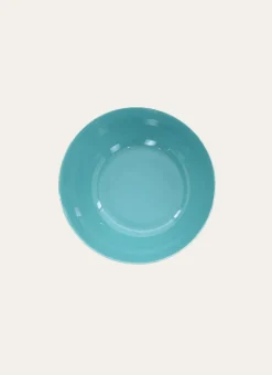 COUPELLE EN MÉTAL DORÉ AVEC INTÉRIEUR LAQUÉ TURQUOISE
