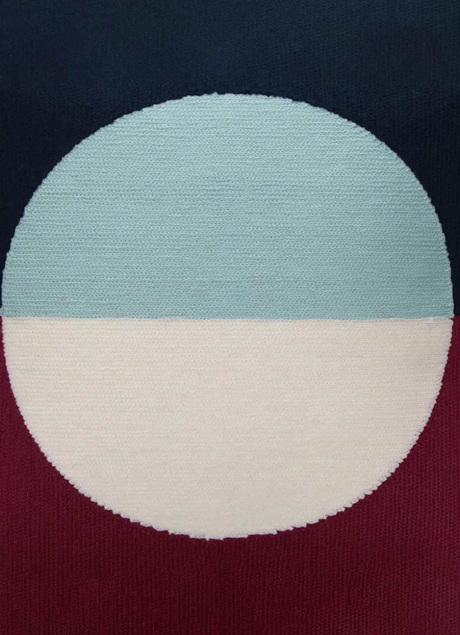COUSSIN BRODÉ DESIGN MULTICOLORE