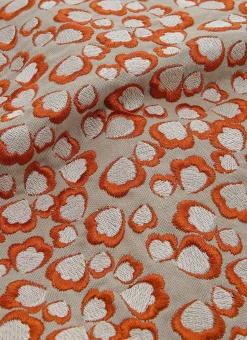 COUSSIN BRODERIE FLORALE ADELE MULTICOLORE