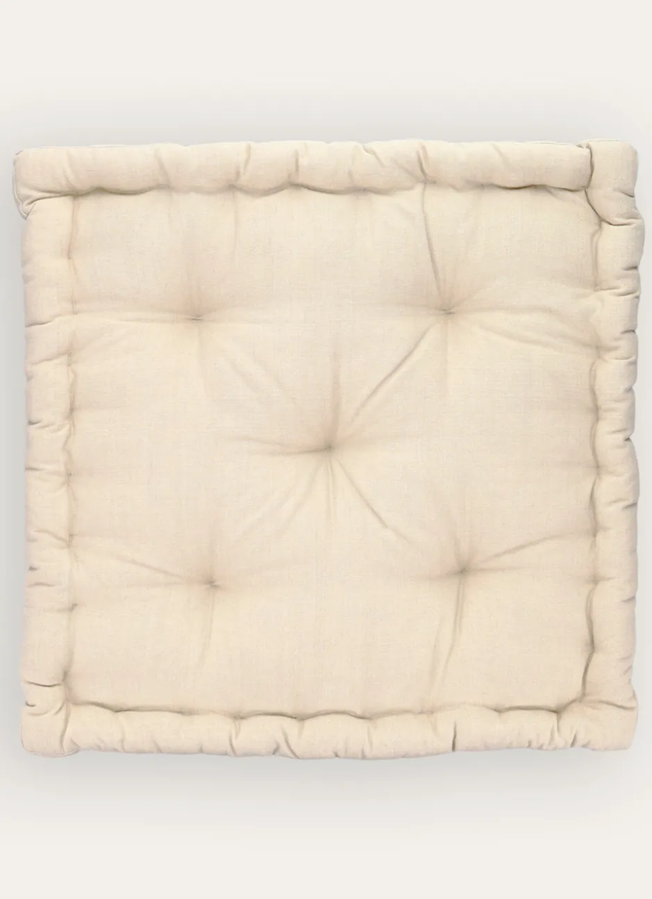 COUSSIN DE SOL EN COTON FICELLE