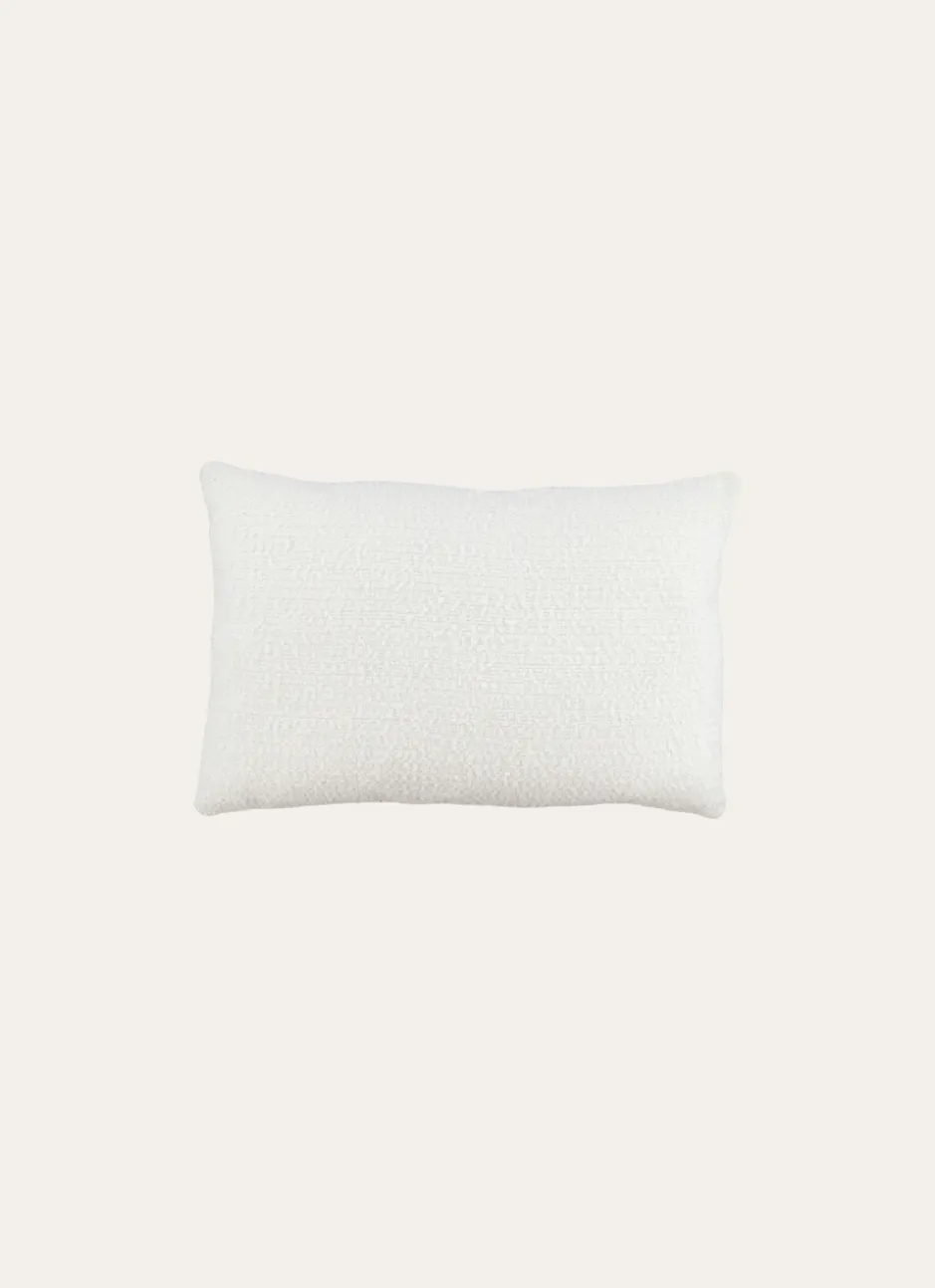 COUSSIN EN BOUCLETTE GRANDE TAILLE BLANC