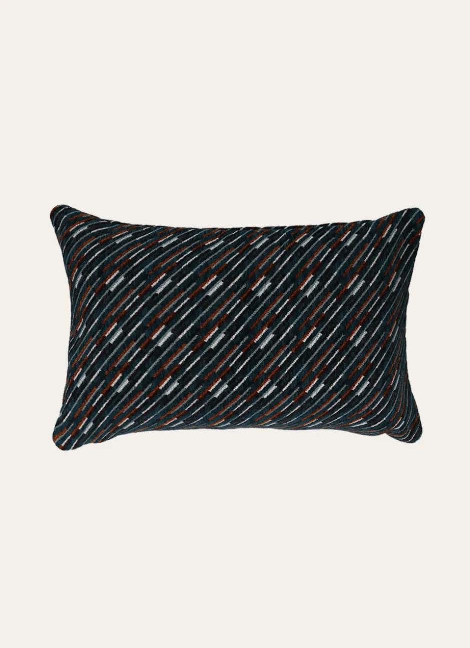 COUSSIN EN JACQUARD CHENILLE vert