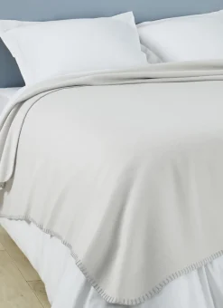 COUVERTURE POLAIRE LÉGÈRE GRIS
