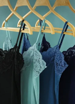 DÉBARDEUR DENTELLE NAVY