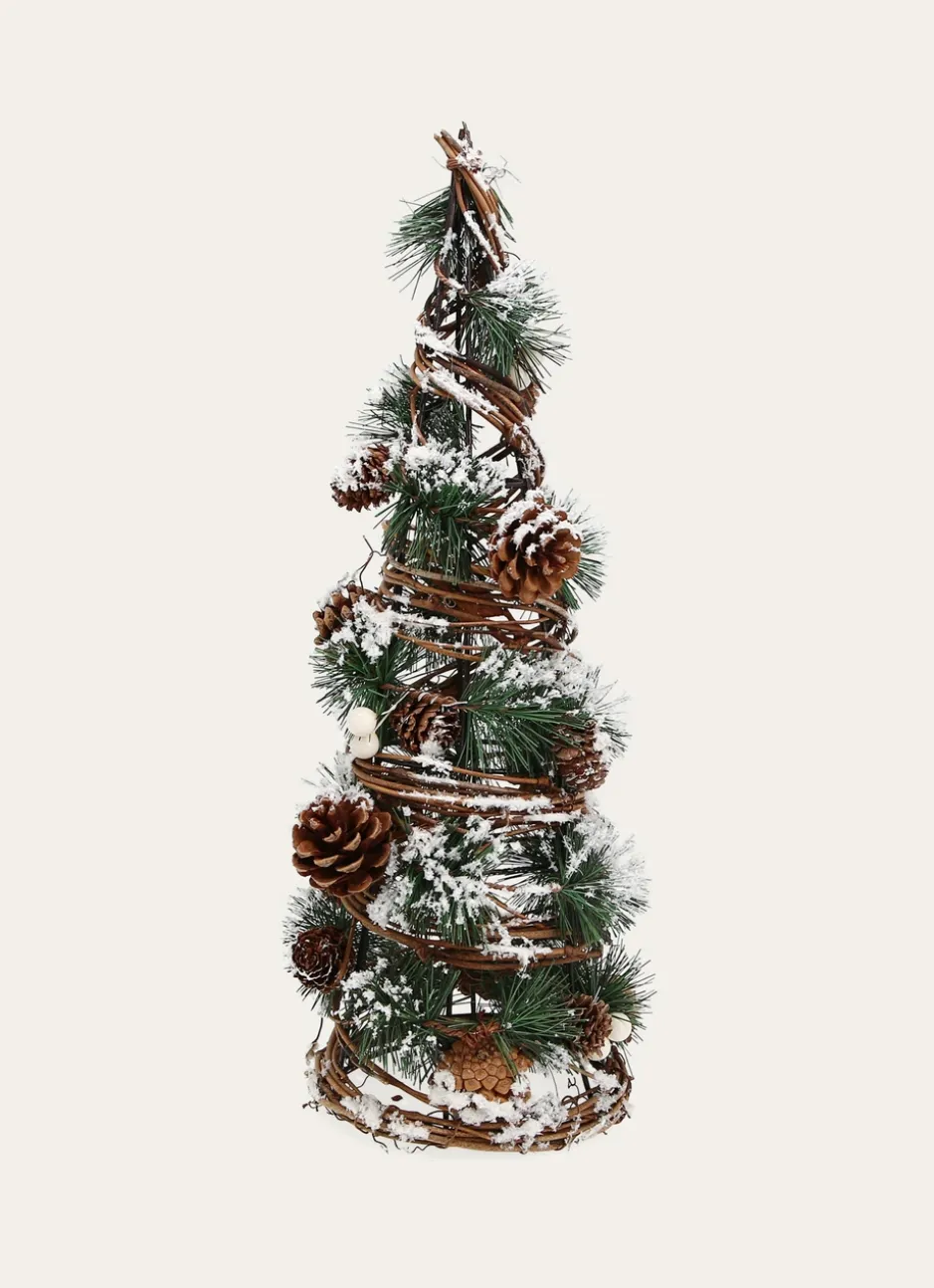 DÉCORATION DE NOËL SAPIN MARRON