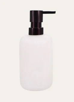 DISTRIBUTEUR DE SAVON EFFET MARBRE BLANC