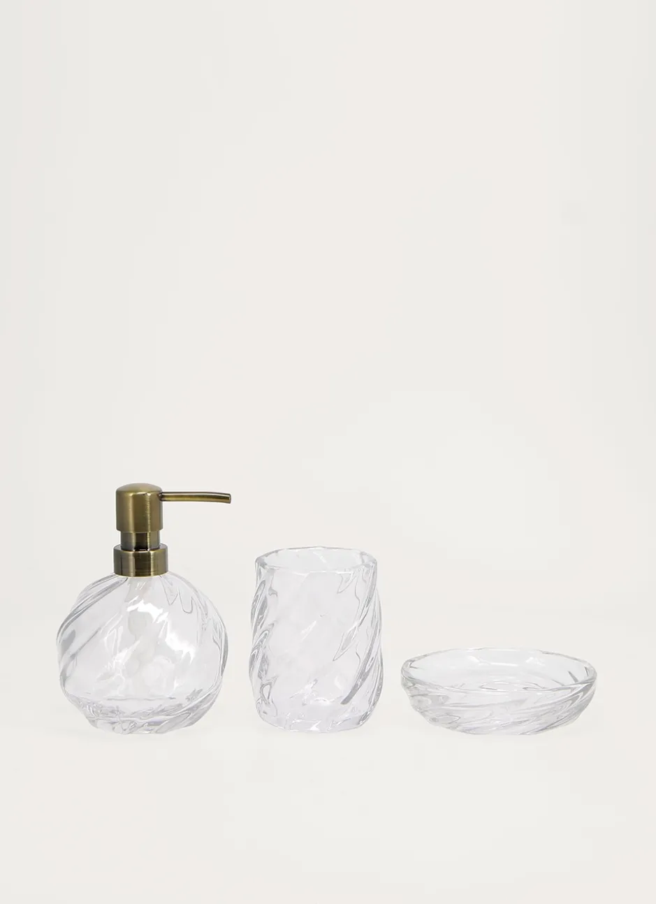 DISTRIBUTEUR DE SAVON ÉLISE TRANSPARENT