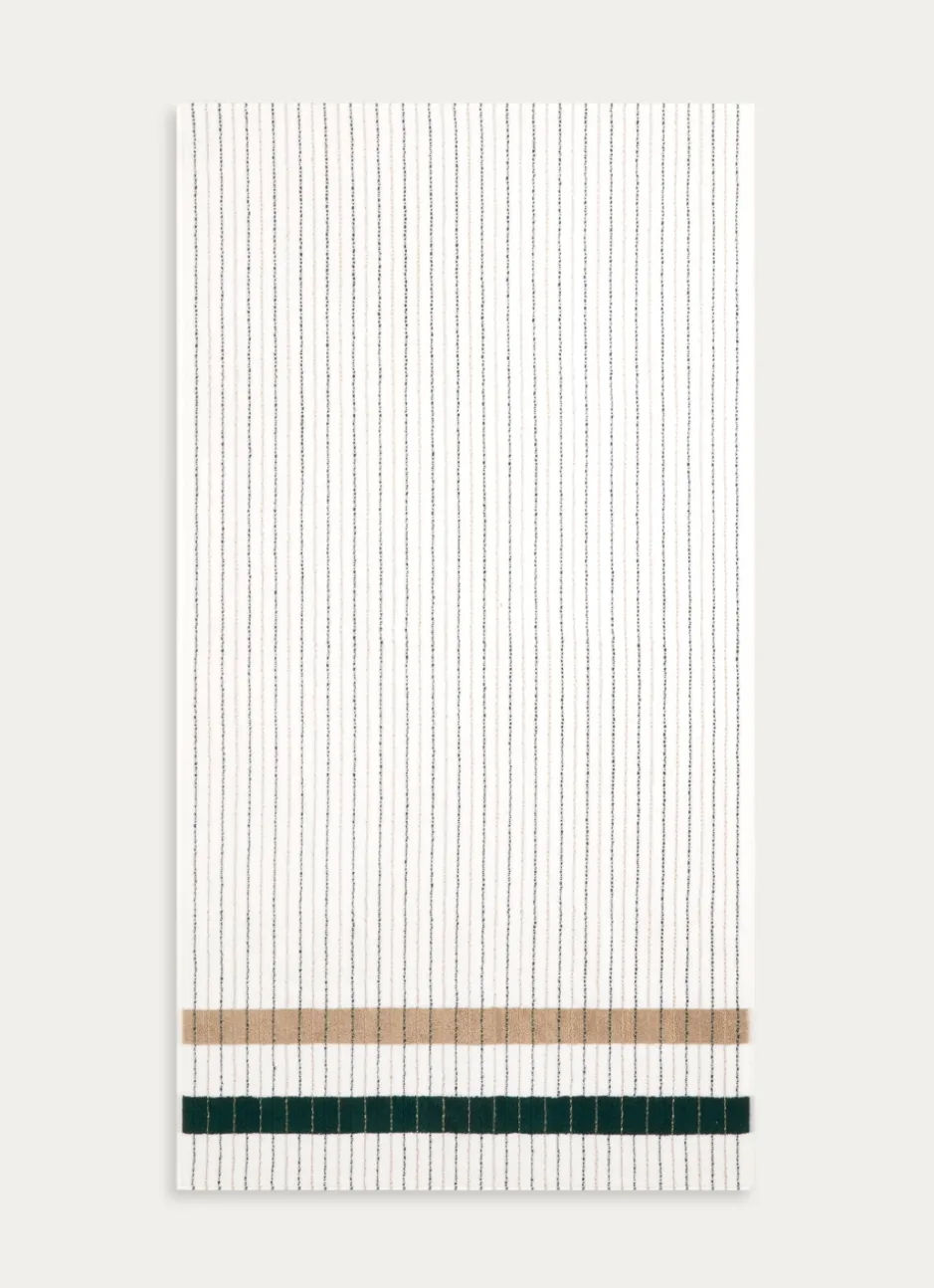 DRAP DE DOUCHE À RAYURES CÉLESTINE MULTICOLORE