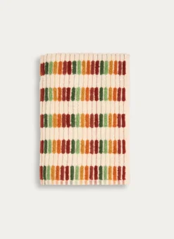 DRAP DE DOUCHE À RAYURES FANTAISIES MULTICOLORE