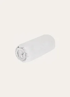 DRAP HOUSSE BÉBÉ EN JERSEY DE COTON BIO GRIS