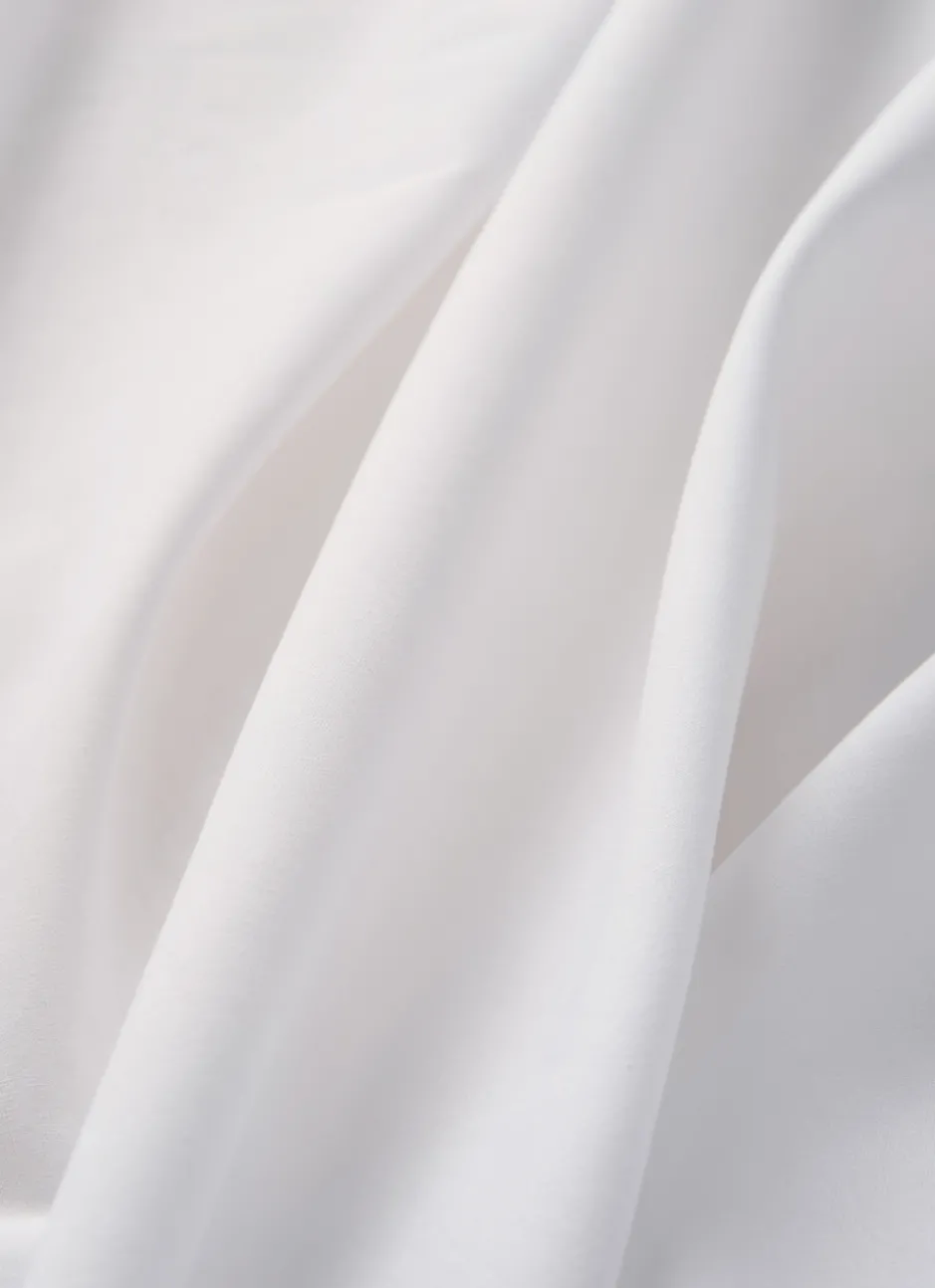 DRAP HOUSSE EN COTON BLANC