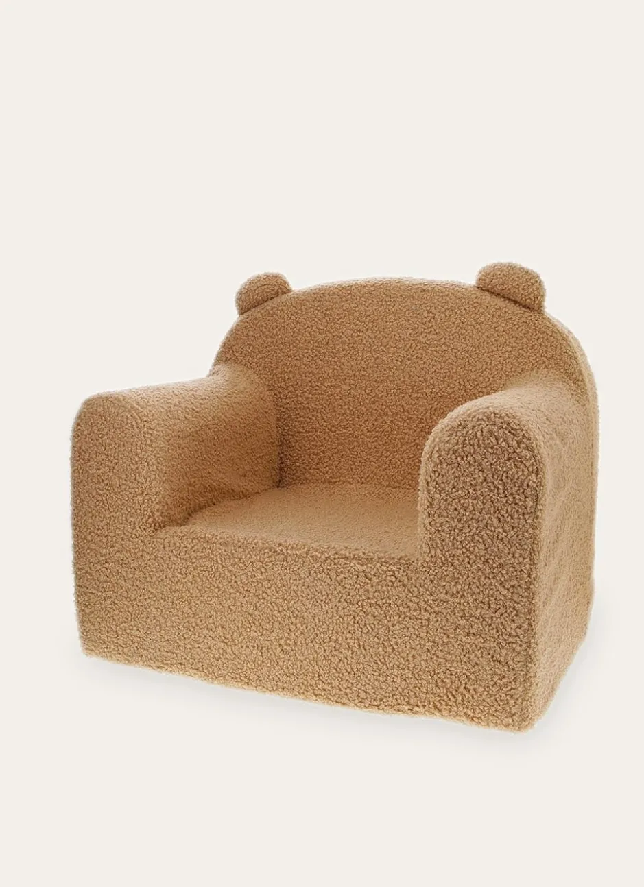 FAUTEUIL DOUDOU AVEC OREILLES BEIGE