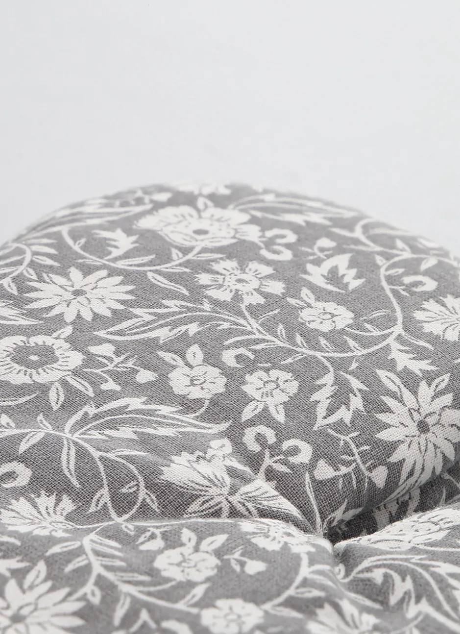 GANT DE CUISINE FLEURS BICA GRIS
