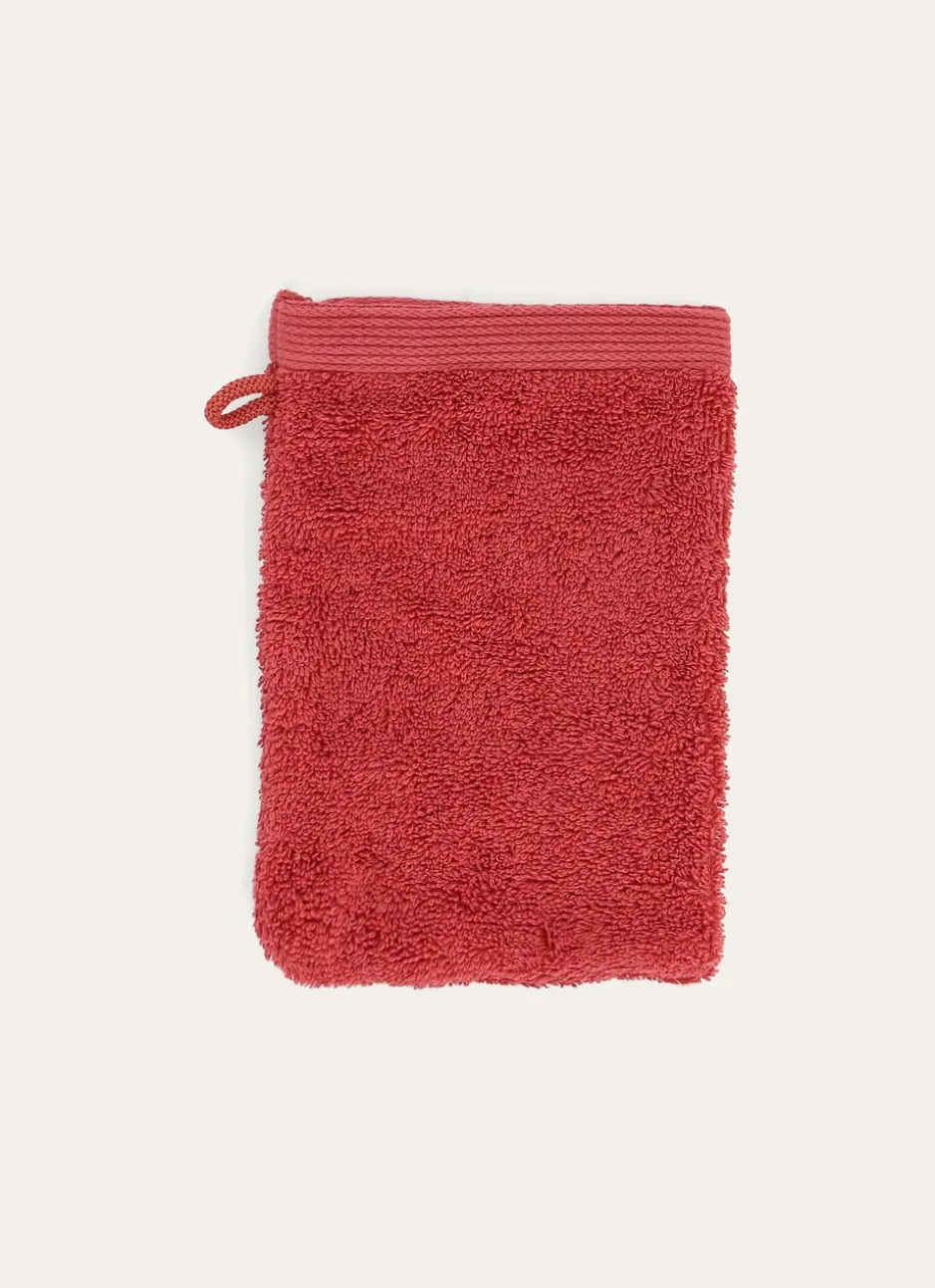 GANT DE TOILETTE BRODÉ EN COTON 500GR EPICE