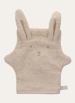 GANT DE TOILETTE LAPIN BLANC