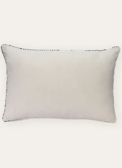 GRAND COUSSIN EN VELOURS AVEC PASSEPOIL RAYÉ BLANC CASSE