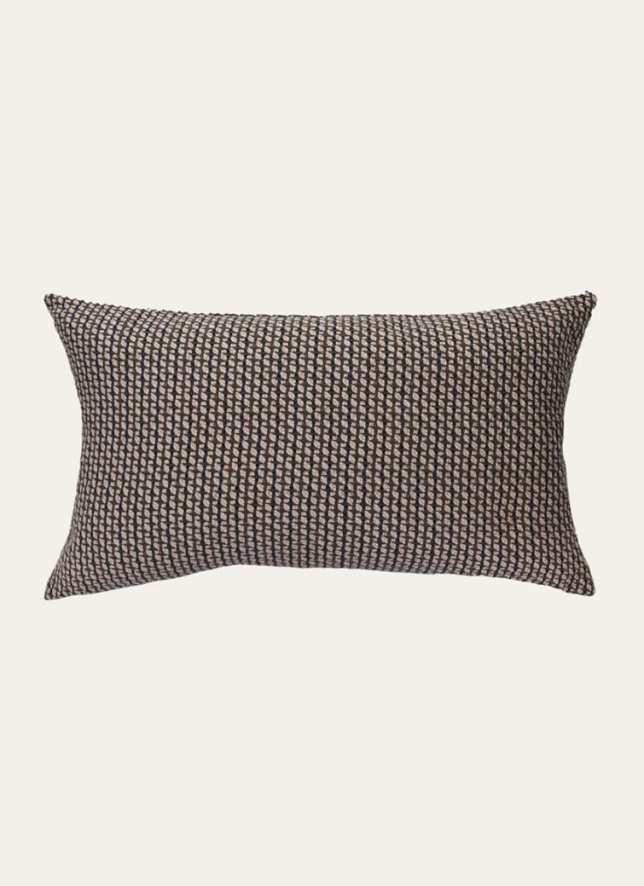 HOUSSE DE COUSSIN JACQUARD 40X60 BLEU