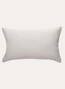 HOUSSE DE COUSSIN RECTANGULAIRE EN LIN LAVÉ BLANC