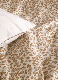 LOT DE 2 TAIES D’OREILLER EN PERCALE DE COTON AMIR NATUREL