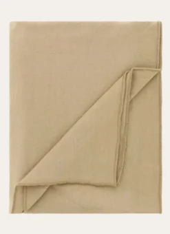 NAPPE COTON LIN FINITION BOURDON TABAC