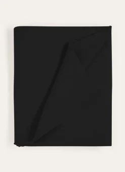 NAPPE COTON LIN FINITION BOURDON MOYEN FORMAT Noir