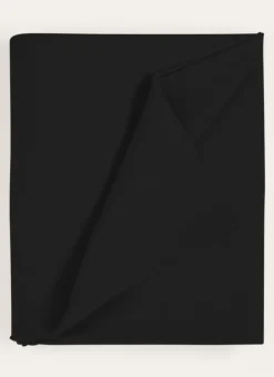 NAPPE COTON LIN FINITION BOURDON MOYEN FORMAT Noir