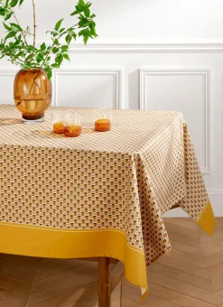 NAPPE ENDUITE EMMA MULTICOLORE/JAUNE