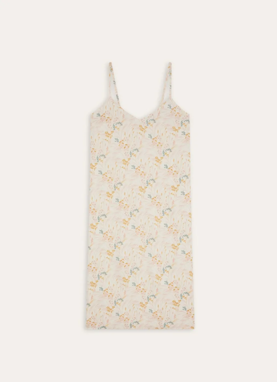 NUISETTE LONGUE IMPRIMÉ FLORAL MULTICOLORE
