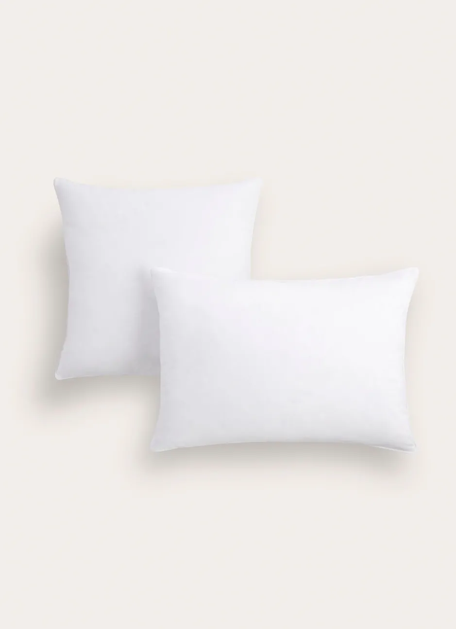 OREILLER DUNE MOELLEUX ET NATUREL ANTI-ACARIENS BLANC