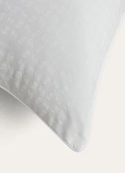 OREILLER EN PERCALE MOELLEUX ANTI-ACARIENS ÉCRU