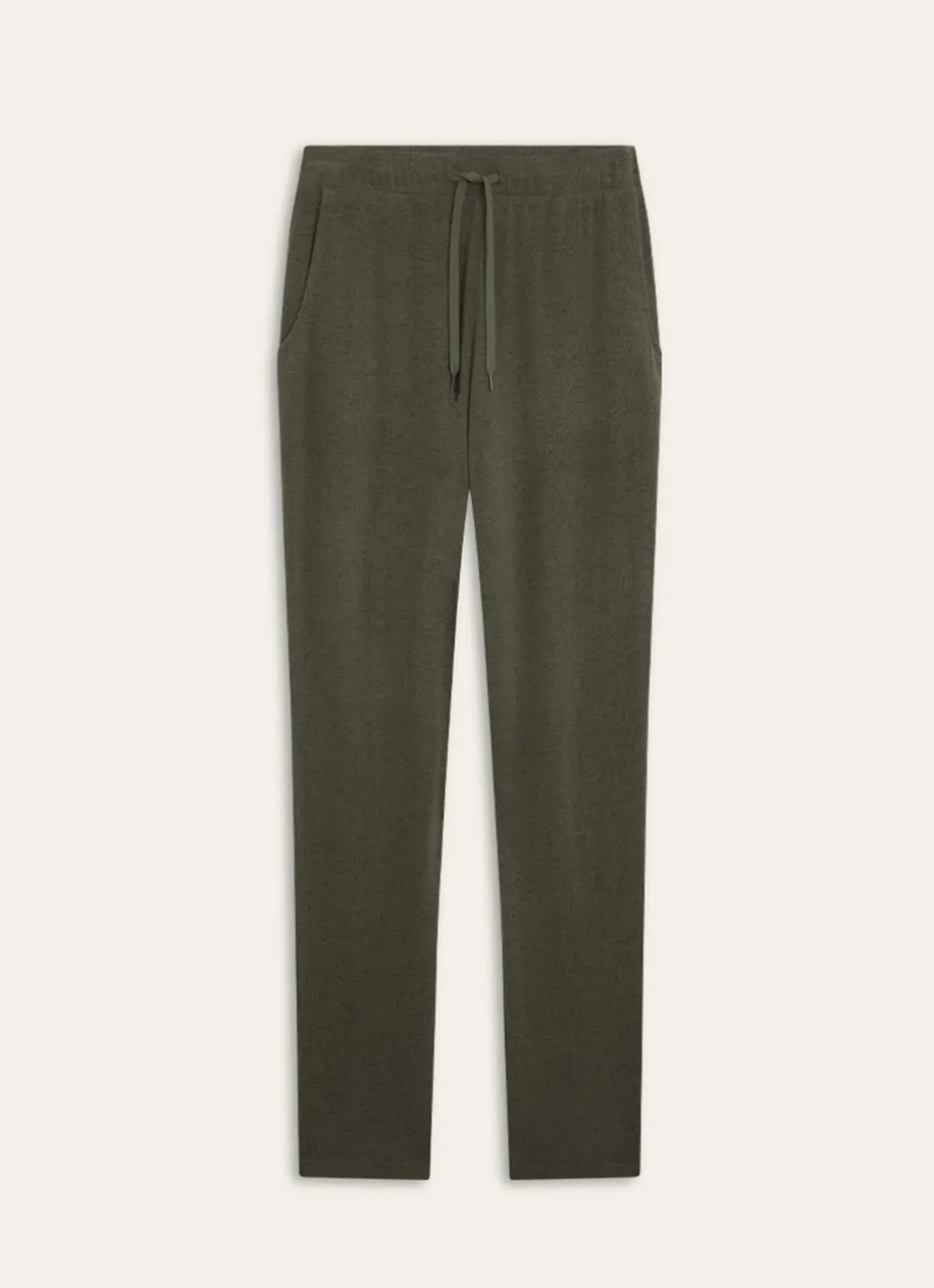 PANTALON DOUX KAKI