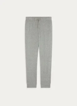 PANTALON EN MAILLE GRIS