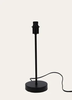 PIED DE LAMPE BASE RONDE Noir