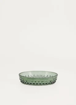 PORTE-SAVON EN VERRE OLYMPE VERT FORÊT