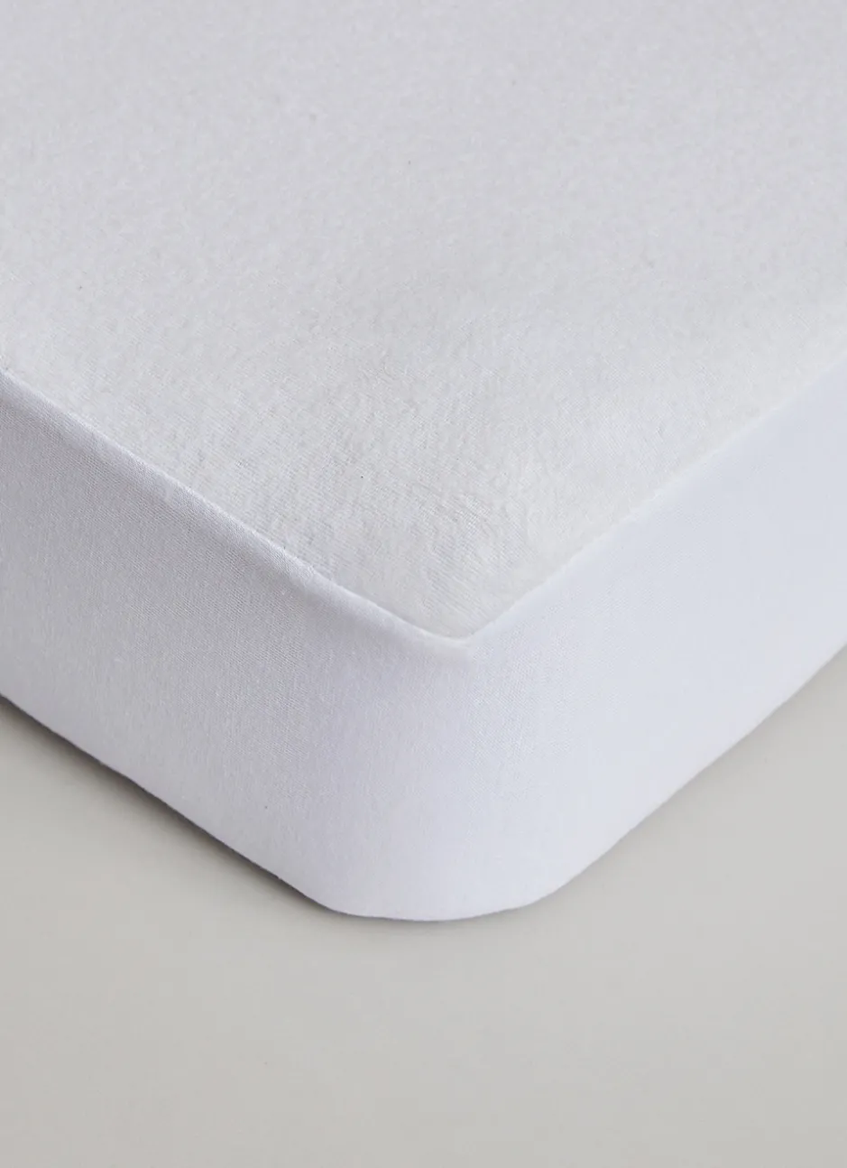 PROTÈGE-MATELAS IMPERMÉABLE ANTI-ACARIENS - 170 GR BLANC