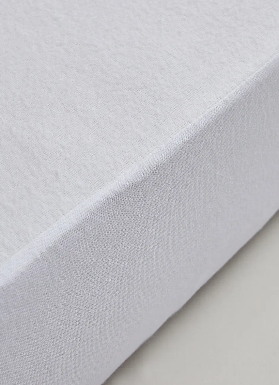 PROTÈGE-MATELAS IMPERMÉABLE ANTI-ACARIENS - 170 GR BLANC