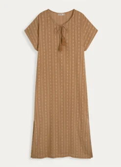 ROBE LONGUE MANCHES COURTES OSIER
