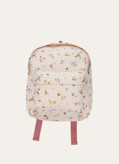 SAC À DOS IMPRIMÉ FLEURS ET ANIMAUX EGLANTINE MULTICOLORE