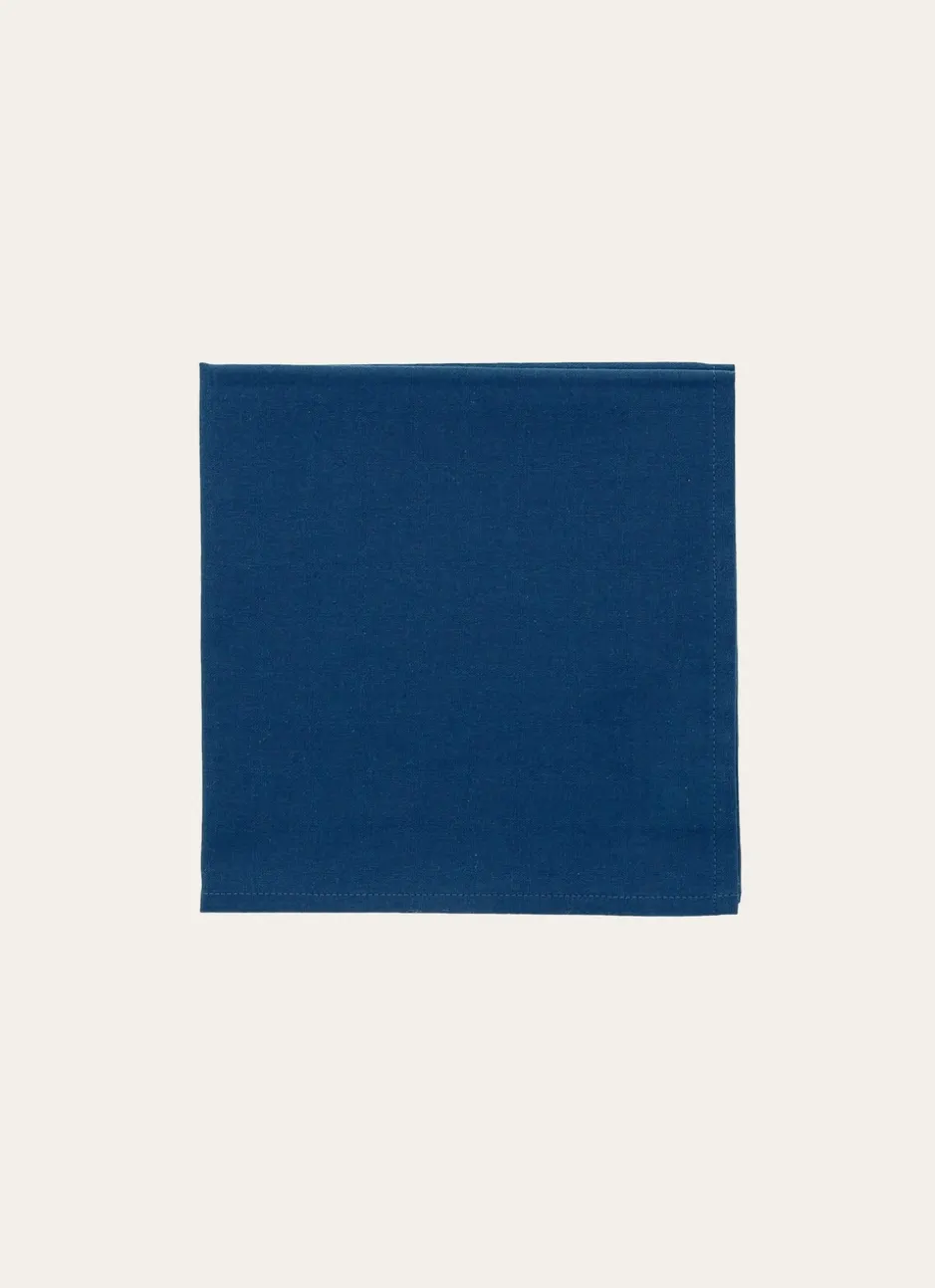 SERVIETTE DE TABLE UNIE EN COTON CHARRON