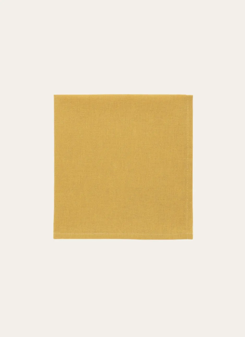 SERVIETTE DE TABLE UNIE EN COTON PANAIS