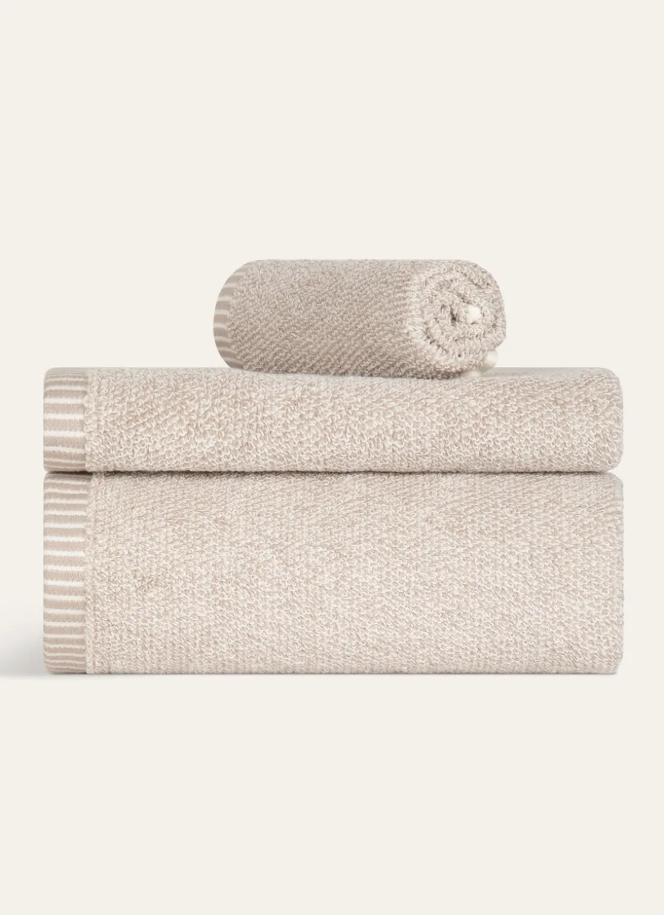 SERVIETTE DE TOILETTE CHINÉE BEIGE