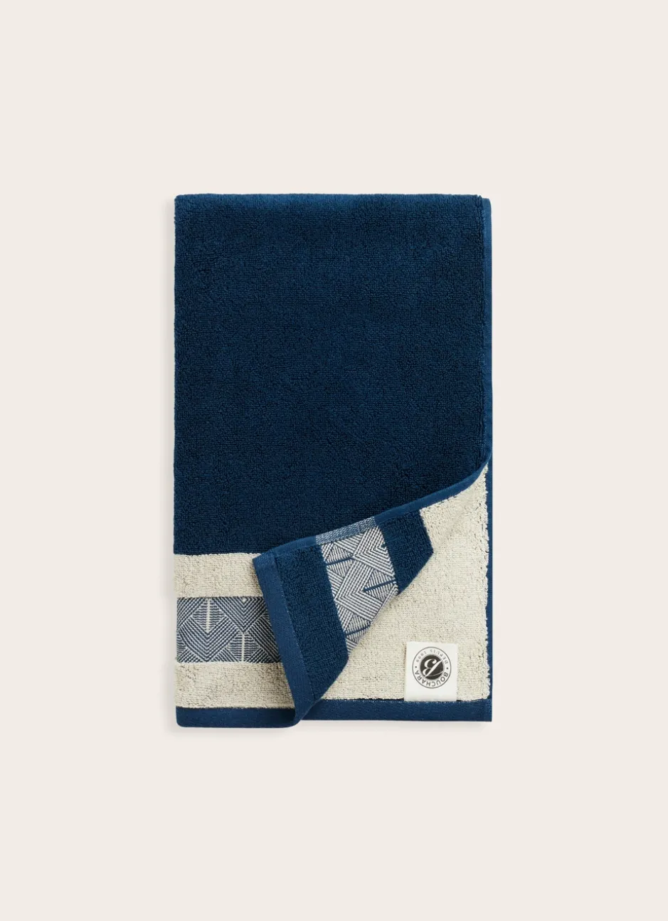 SERVIETTE DE TOILETTE ELSA MARINE